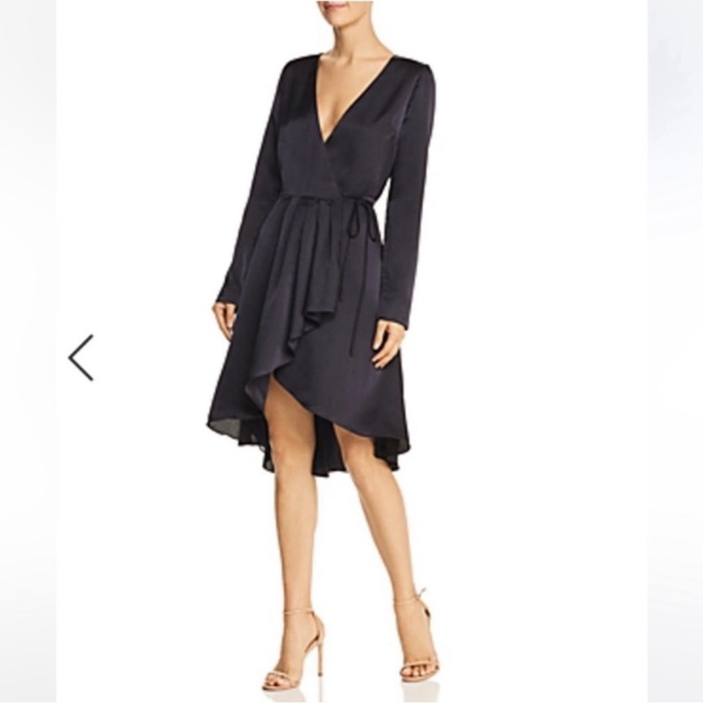 Joie | Midnight Navy Blue Wrap Dress